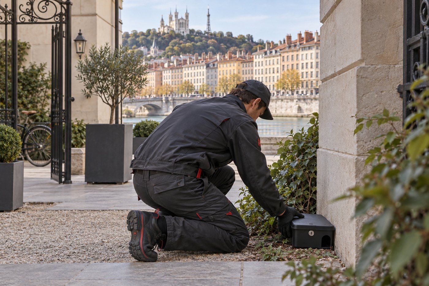 Intervention de dératisation à Bron
